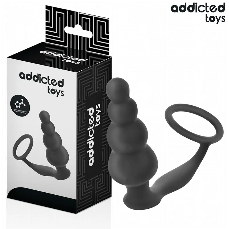 Analplug mit Ring Modell 5 von Addicted Toys | Fesselliebe.de