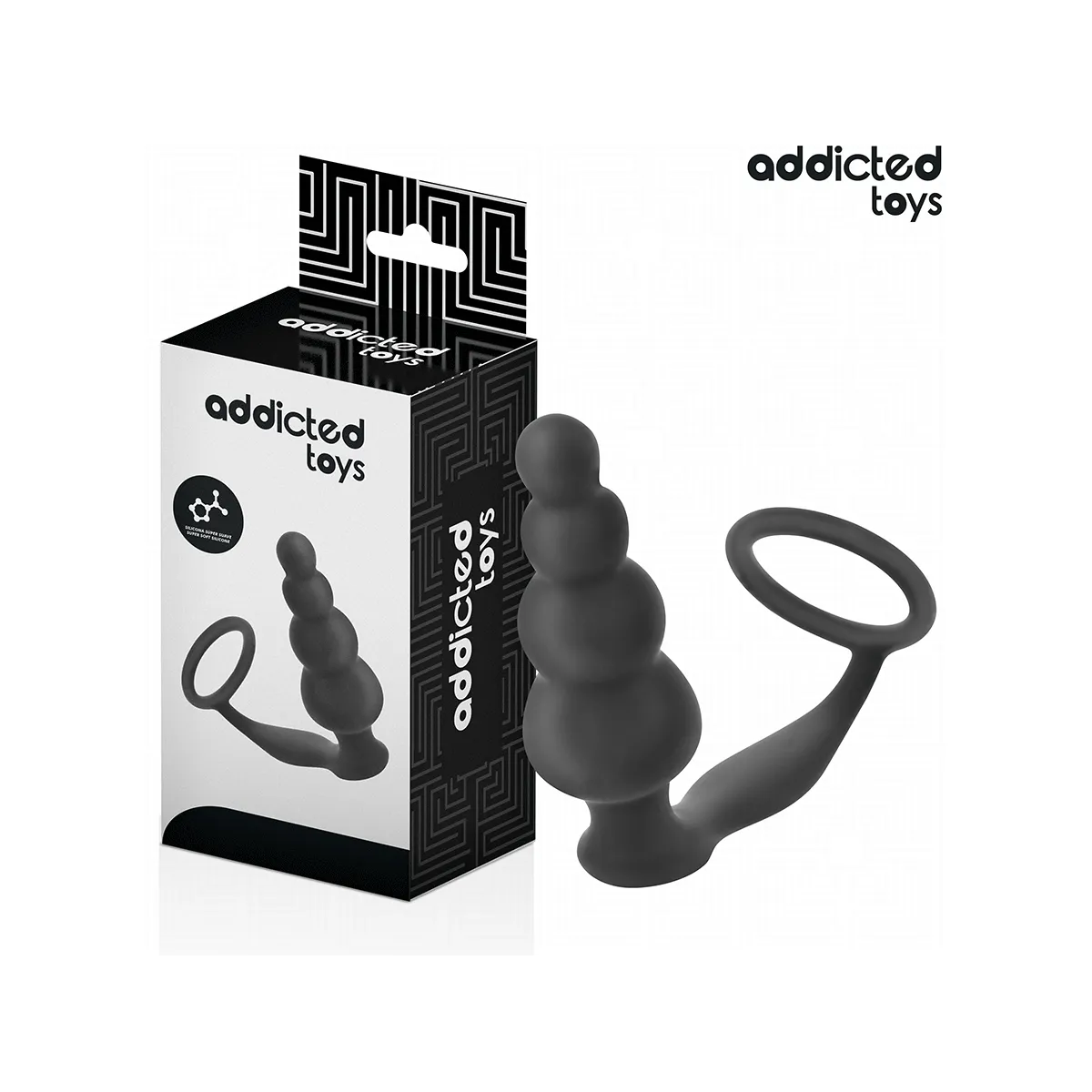 Analplug mit Ring Modell 5 von Addicted Toys | Fesselliebe.de