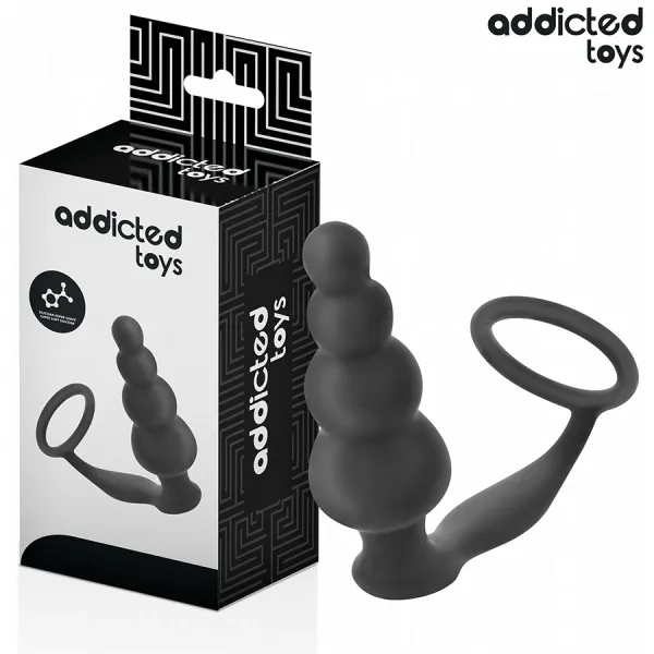 Analplug mit Ring Modell 5 von Addicted Toys | Fesselliebe.de