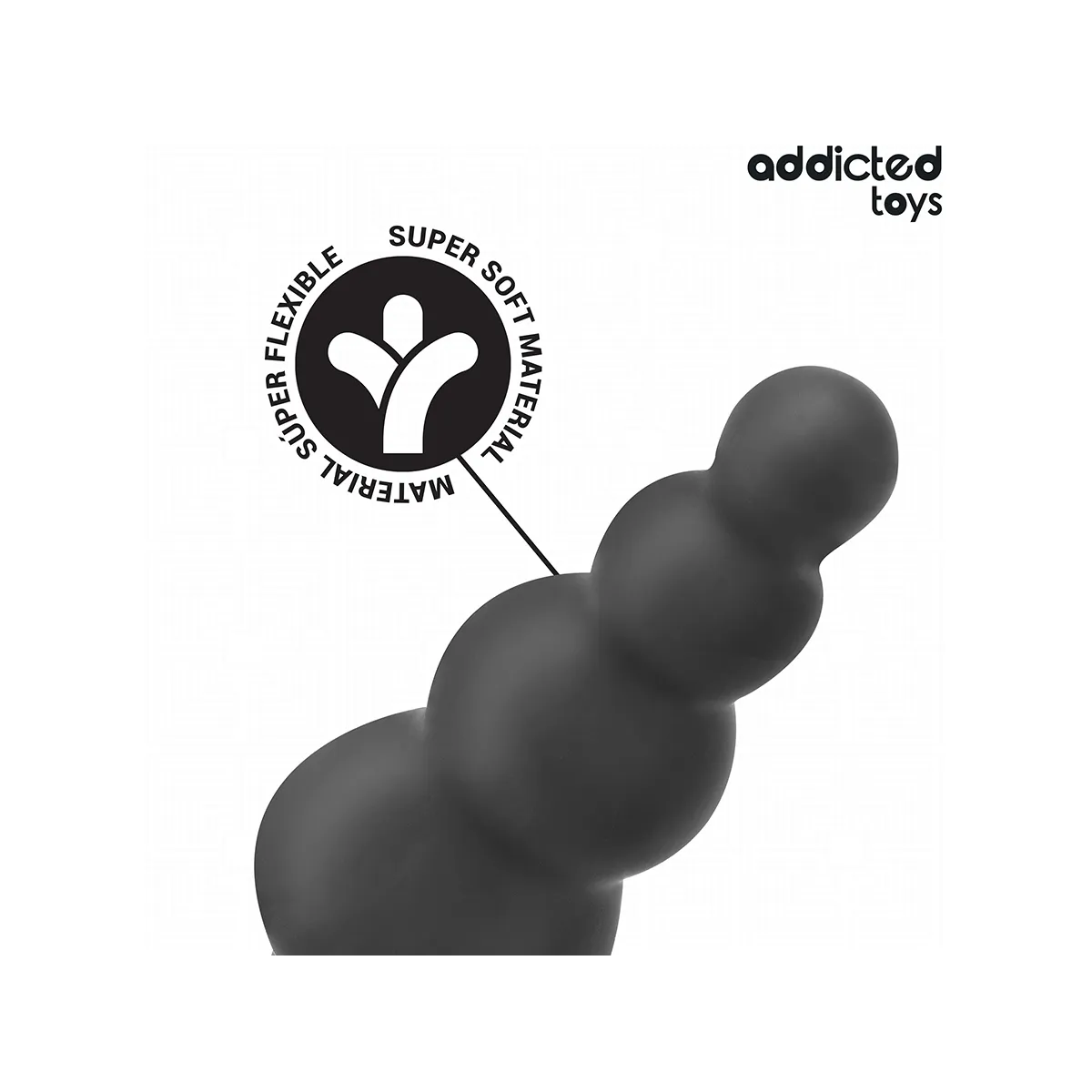 Analplug mit Ring Modell 5 von Addicted Toys | Fesselliebe.de