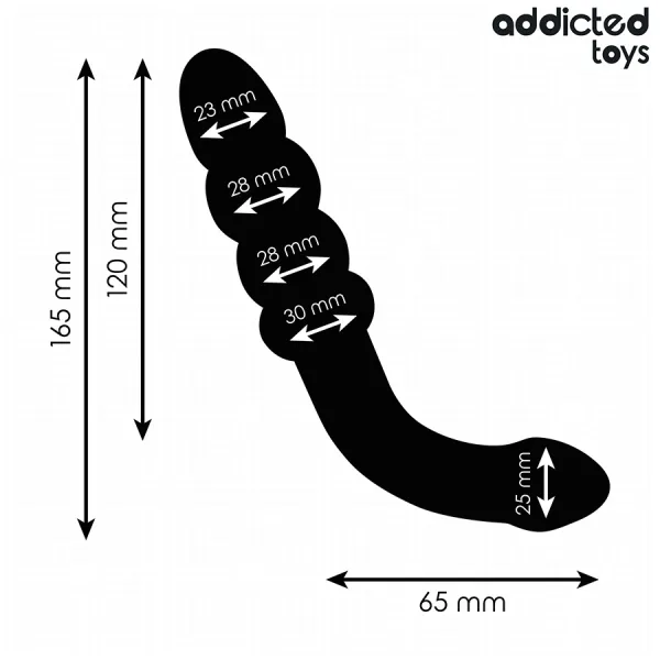 Doppelmassager 16,5 cm von Addicted Toys | Fesselliebe.de