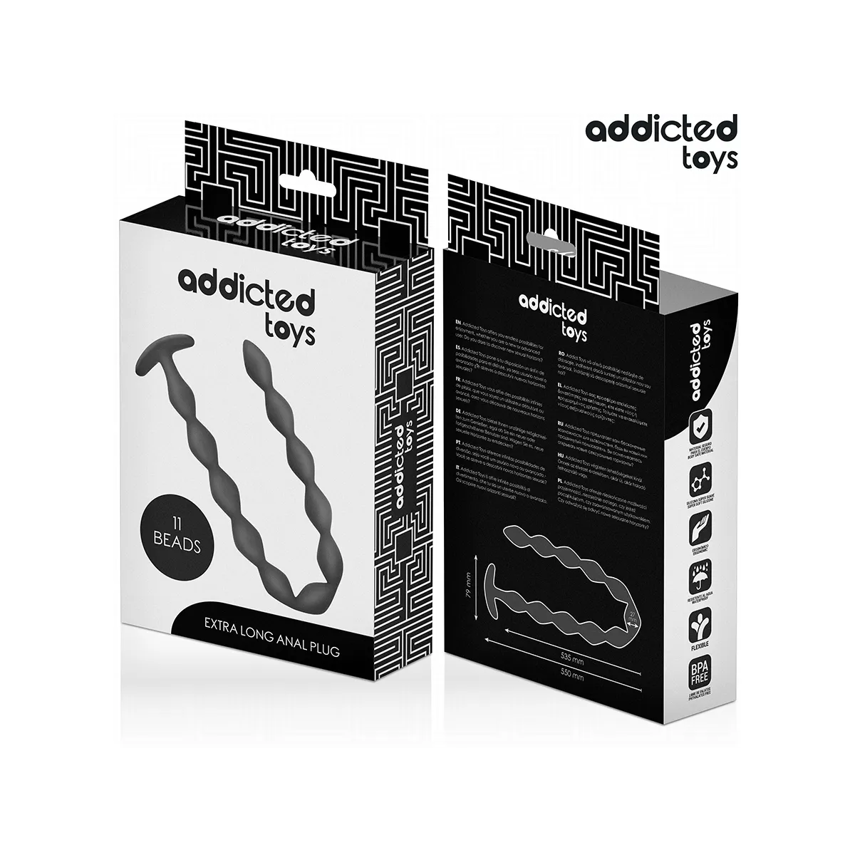 Extra Langer Analplug von Addicted Toys | Fesselliebe.de