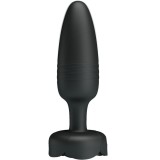 Tarion Anal Plug mit Led Licht Schwarz 12,5 cm von Pretty Love | Fesselliebe.de