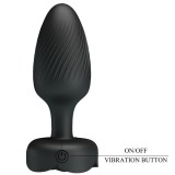 Varian Anal Plug mit Led-Licht Schwarz 10,8 cm von Pretty Love | Fesselliebe.de