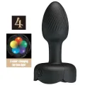 Olman Anal Plug mit Led Licht Schwarz 8,8 cm von Pretty Love