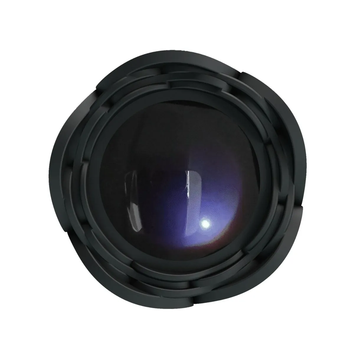 Olman Anal Plug mit Led Licht Schwarz 8,8 cm von Pretty Love | Fesselliebe.de