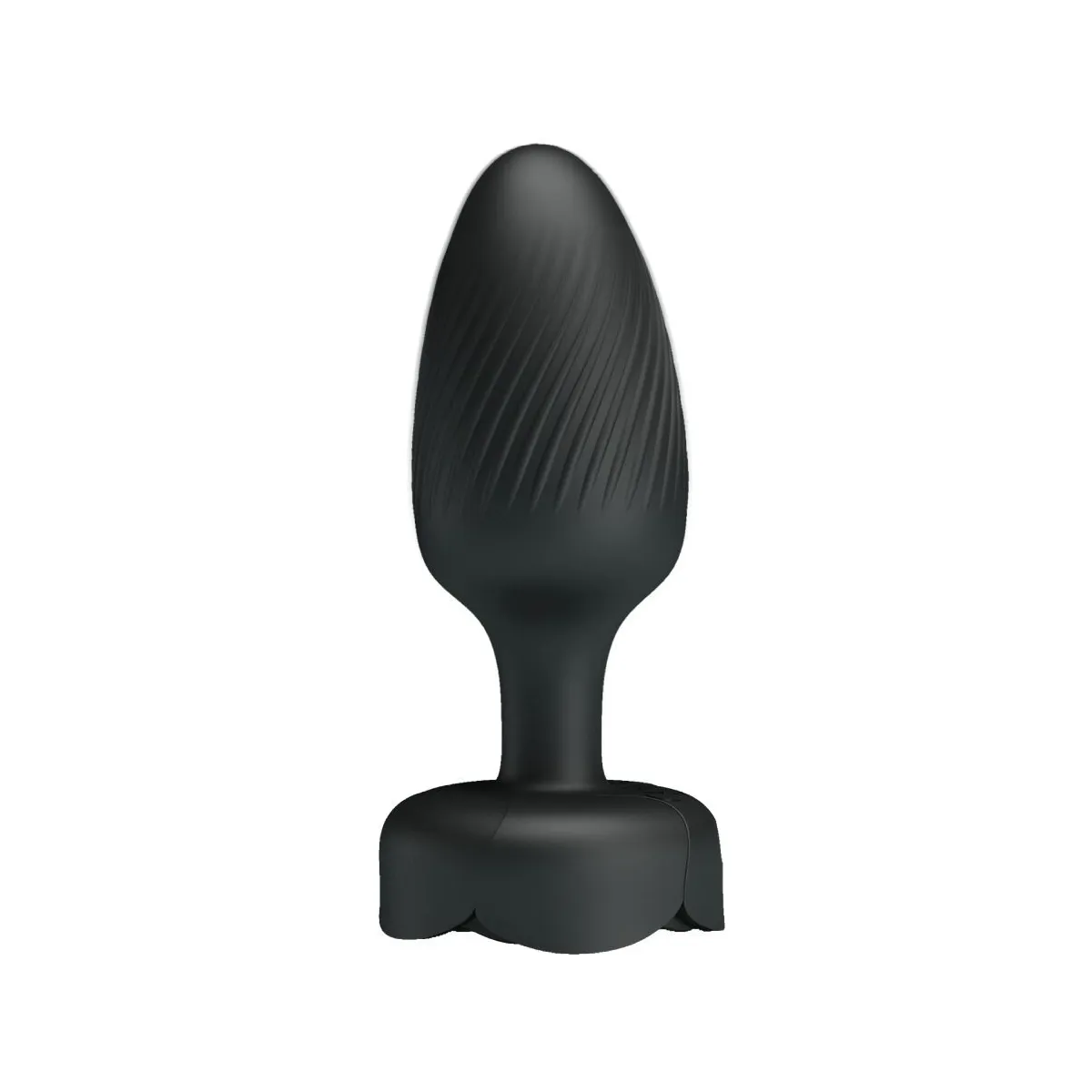 Olman Anal Plug mit Led Licht Schwarz 8,8 cm von Pretty Love | Fesselliebe.de