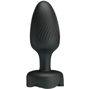 Olman Anal Plug mit Led Licht Schwarz 8,8 cm von Pretty Love
