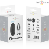 Anal Plug 10 Vibrationen Metall mit Fernbedienung S von Intense Anal Toys | Fesselliebe.de