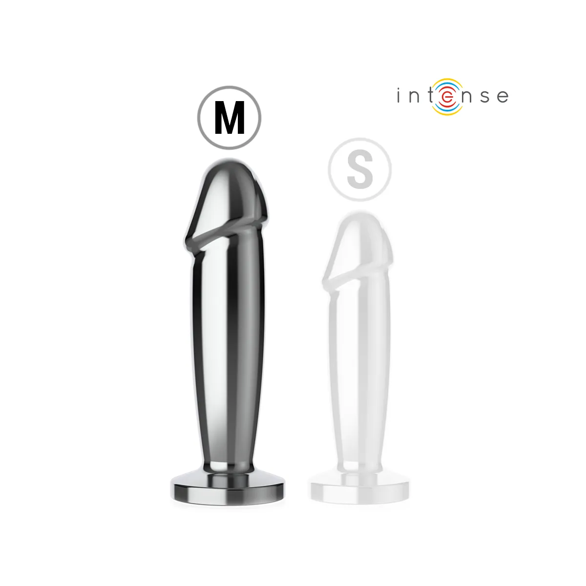 Anal Plug 10 Vibrationen Metalldildo mit Fernbedienung M von Intense Anal Toys | Fesselliebe.de