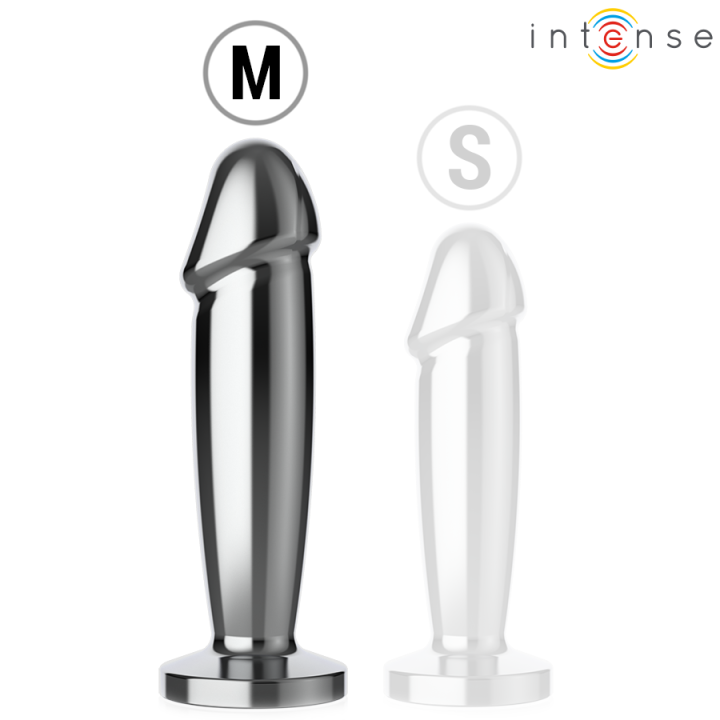 Anal Plug 10 Vibrationen Metalldildo mit Fernbedienung M von Intense Anal Toys | Fesselliebe.de