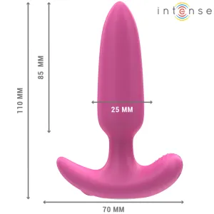 Ross Anal Plug 10 Vibrationen Rosa mit Fernbedienung von Intense Anal Toys