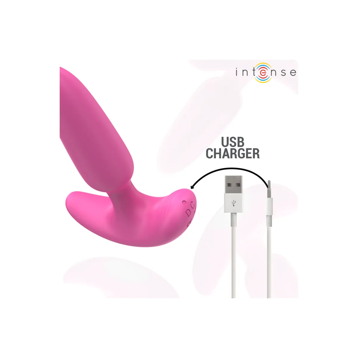 Ross Anal Plug 10 Vibrationen Rosa mit Fernbedienung von Intense Anal Toys | Fesselliebe.de