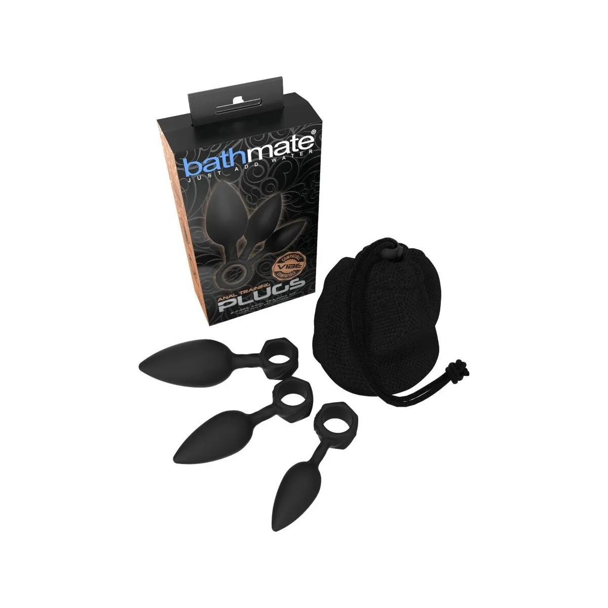 Trainingsset 3 Anal Plugs von Bathmate | Fesselliebe.de