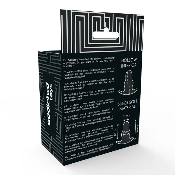 Medium Anal Dilator 9,5 cm - Transparent von Addicted Toys | Fesselliebe.de