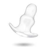 Medium Anal Dilator 11 cm - Transparent von Addicted Toys | Fesselliebe.de