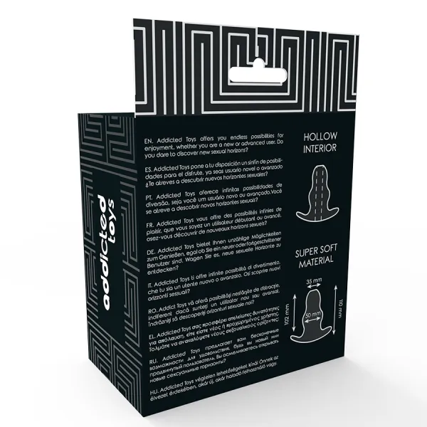 Medium Anal Dilator 11 cm - Transparent von Addicted Toys | Fesselliebe.de