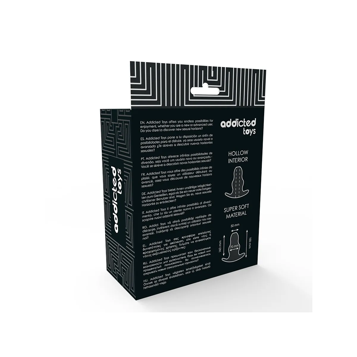 Grosser Anal-Dilator 15 cm - Transparent von Addicted Toys | Fesselliebe.de