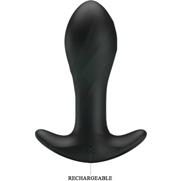 Schwarzer Analvibrator von Pretty Love | Fesselliebe.de