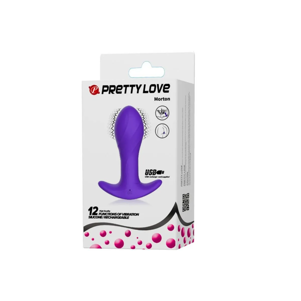 Lilac Analvibrator von Pretty Love | Fesselliebe.de