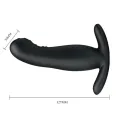 Wiederaufladbares Schwarzes Prostatamassager von Mr Play