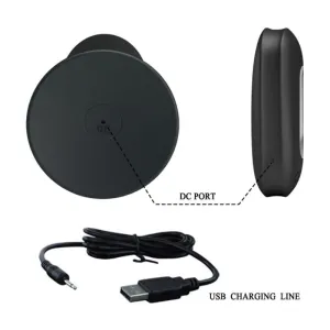 Analstecker mit Vibration, Schwarze mit Fernbedienung von Mr Play