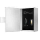 Regina Anal Plug wiederaufladbarer Vibrator Schwarz von Pretty Love Bottom | Fesselliebe.de