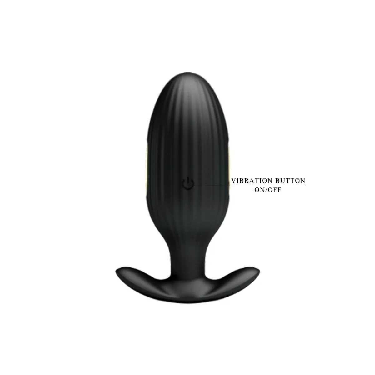 Jefferson App-Gesteuerter Analplug Schwarz von Pretty Love Bottom | Fesselliebe.de