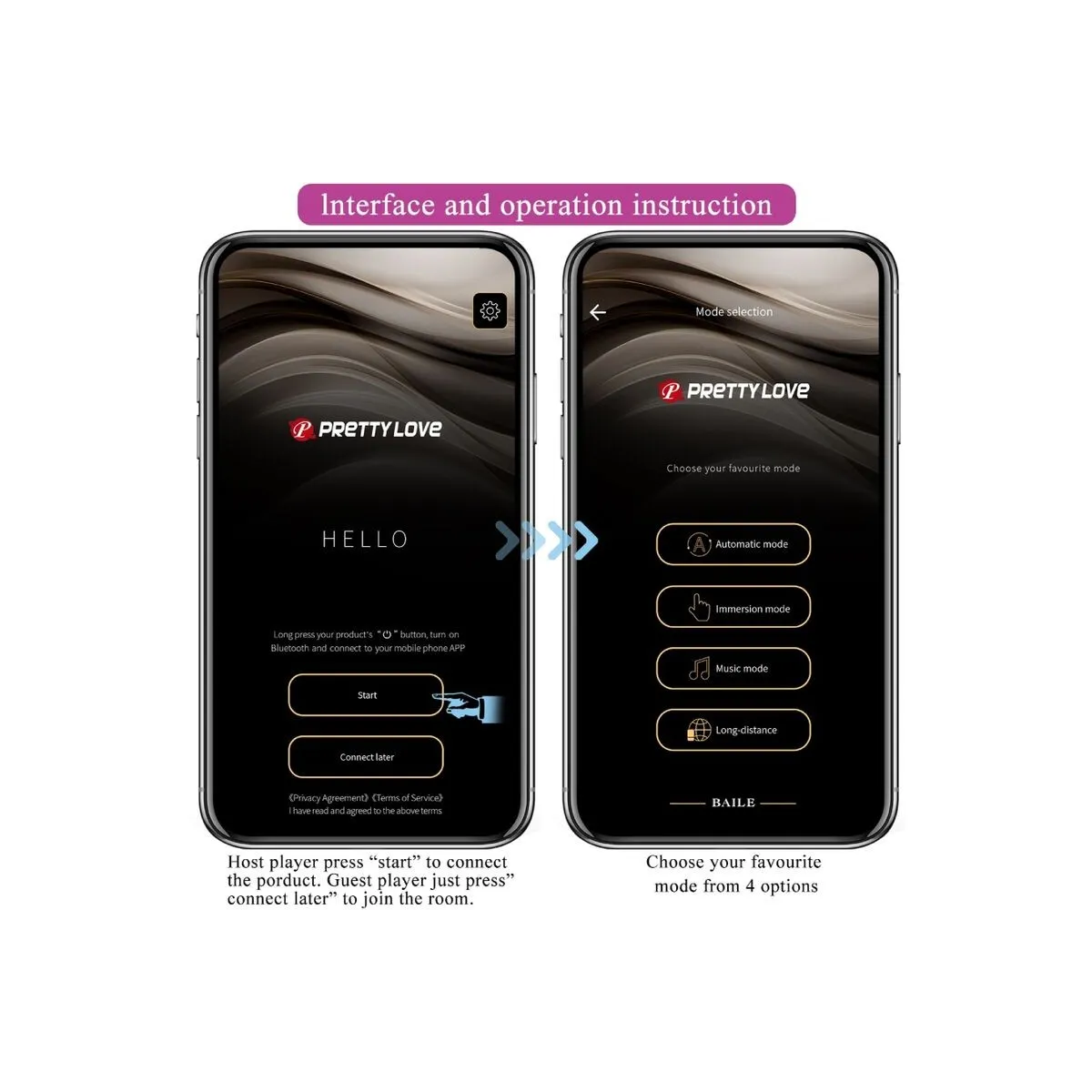 Jefferson App-Gesteuerter Analplug Schwarz von Pretty Love Bottom | Fesselliebe.de