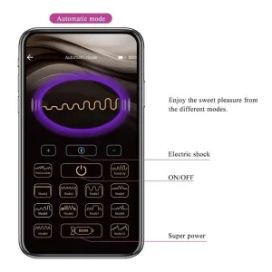 Jefferson App-Gesteuerter Analplug Schwarz von Pretty Love Bottom