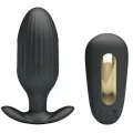 Kelly Plug Anal wiederaufladbarer Vibrator Schwarz von Pretty Love Bottom
