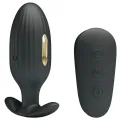 Kelly Plug Anal wiederaufladbarer Vibrator Schwarz von Pretty Love Bottom