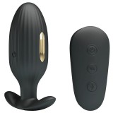 Kelly Plug Anal wiederaufladbarer Vibrator Schwarz von Pretty Love Bottom | Fesselliebe.de