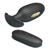 Kelly Plug Anal wiederaufladbarer Vibrator Schwarz von Pretty Love Bottom | Fesselliebe.de