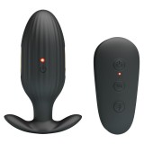 Kelly Plug Anal wiederaufladbarer Vibrator Schwarz von Pretty Love Bottom | Fesselliebe.de