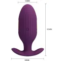 Jefferson App-Gesteuerter Analstecker Lila von Pretty Love Bottom