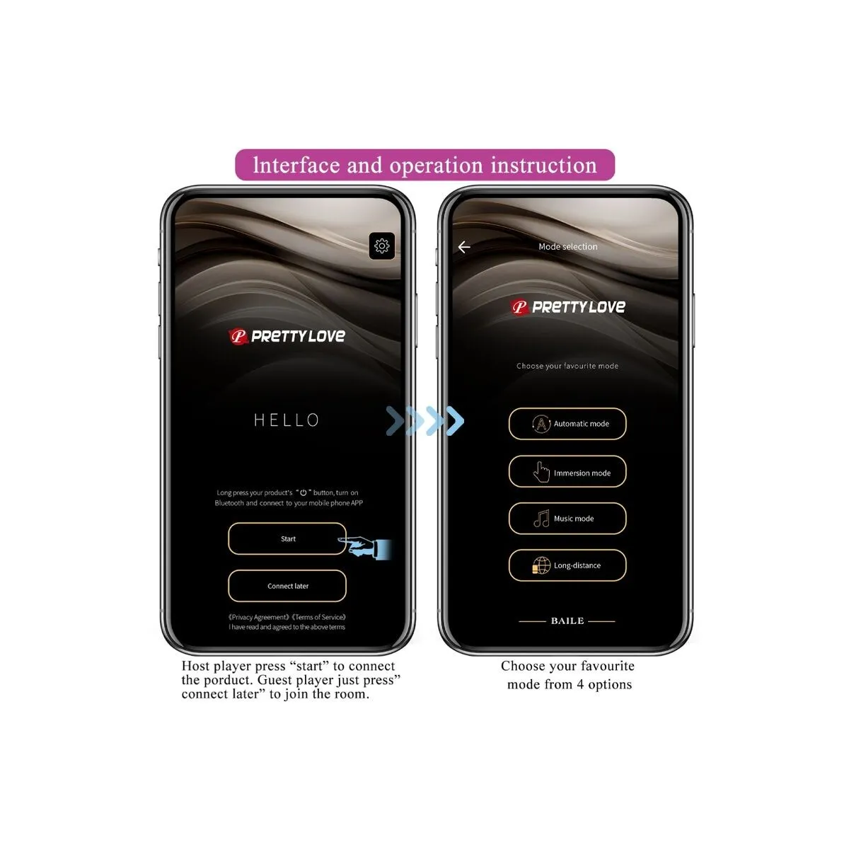 Jefferson App-Gesteuerter Analstecker Lila von Pretty Love Bottom | Fesselliebe.de