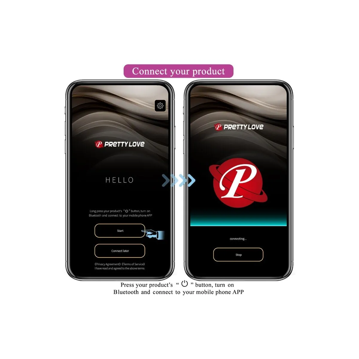 Jefferson App-Gesteuerter Analstecker Lila von Pretty Love Bottom | Fesselliebe.de