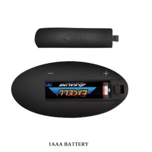 Leistungsstarker Vibrator mit Fernbedienung, Analstecker, Schwarz von Mr Play