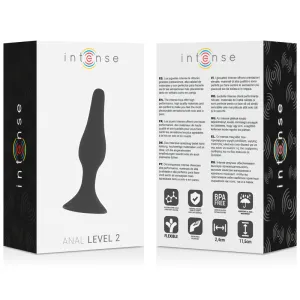 Anal Stufe 2 11,5cm Schwarz von Intense Anal Toys
