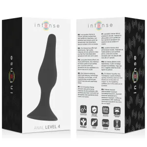 Anal Stufe 4 15,5 cm Schwarz von Intense Anal Toys