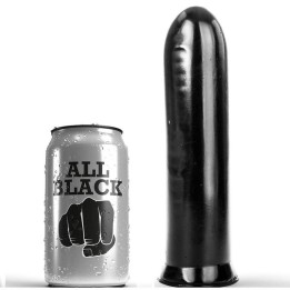 Dildo Schwarz 19 cm von All Black | Fesselliebe.de