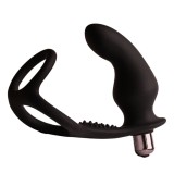 Ro-Zen Rro Anal Plug mit Vibrierendem Penisring Schwarz von Rocks-Off | Fesselliebe.de