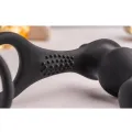 Ro-Zen Rro Anal Plug mit Vibrierendem Penisring Schwarz von Rocks-Off