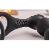 Ro-Zen Rro Anal Plug mit Vibrierendem Penisring Schwarz von Rocks-Off | Fesselliebe.de