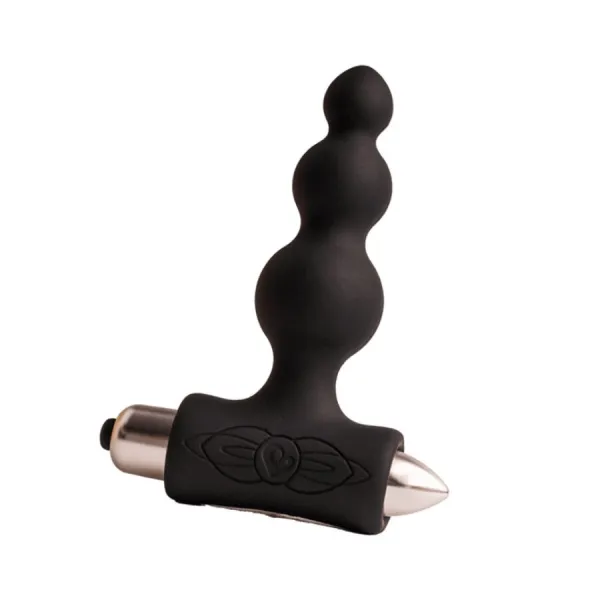 Petite Sensations Bubbles Anal Plug Vibrator Schwarz von Rocks-Off | Fesselliebe.de