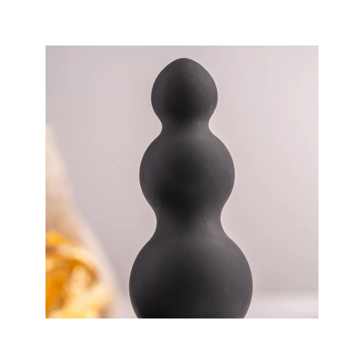 Petite Sensations Bubbles Anal Plug Vibrator Schwarz von Rocks-Off | Fesselliebe.de