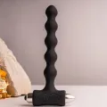 Petite Sensations Pearls Anal Plug Vibrator Schwarz von Rocks-Off