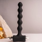 Petite Sensations Pearls Anal Plug Vibrator Schwarz von Rocks-Off | Fesselliebe.de