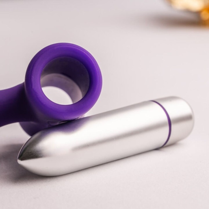 Petite Sensations Teazer Anal Plug Vibrator Lila von Rocks-Off | Fesselliebe.de